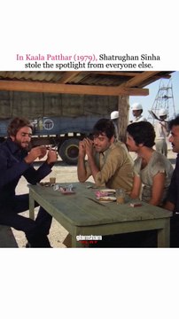 Kalapathar (1979) may have had a star-studded cast, but it was Shatrughan Sinha who walked away with all the spotlight 🔥❤️ #glamsham #bollywood #celebs #shatrughansinha Glamsham, Bollywood, Celebs, Shatrughan Sinha