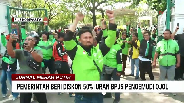 Sambut Baik Diskon 50 Persen Iuran BPJS Ketenagakerjaan, Pengemudi Ojol: Sangat Membantu | JMP