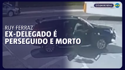 Vídeo mostra ex-delegado Ruy Ferraz sendo perseguido e executado em Praia Grande (SP)