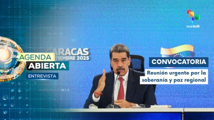 Entrevista | Presidente Maduro convoca reunión por la paz