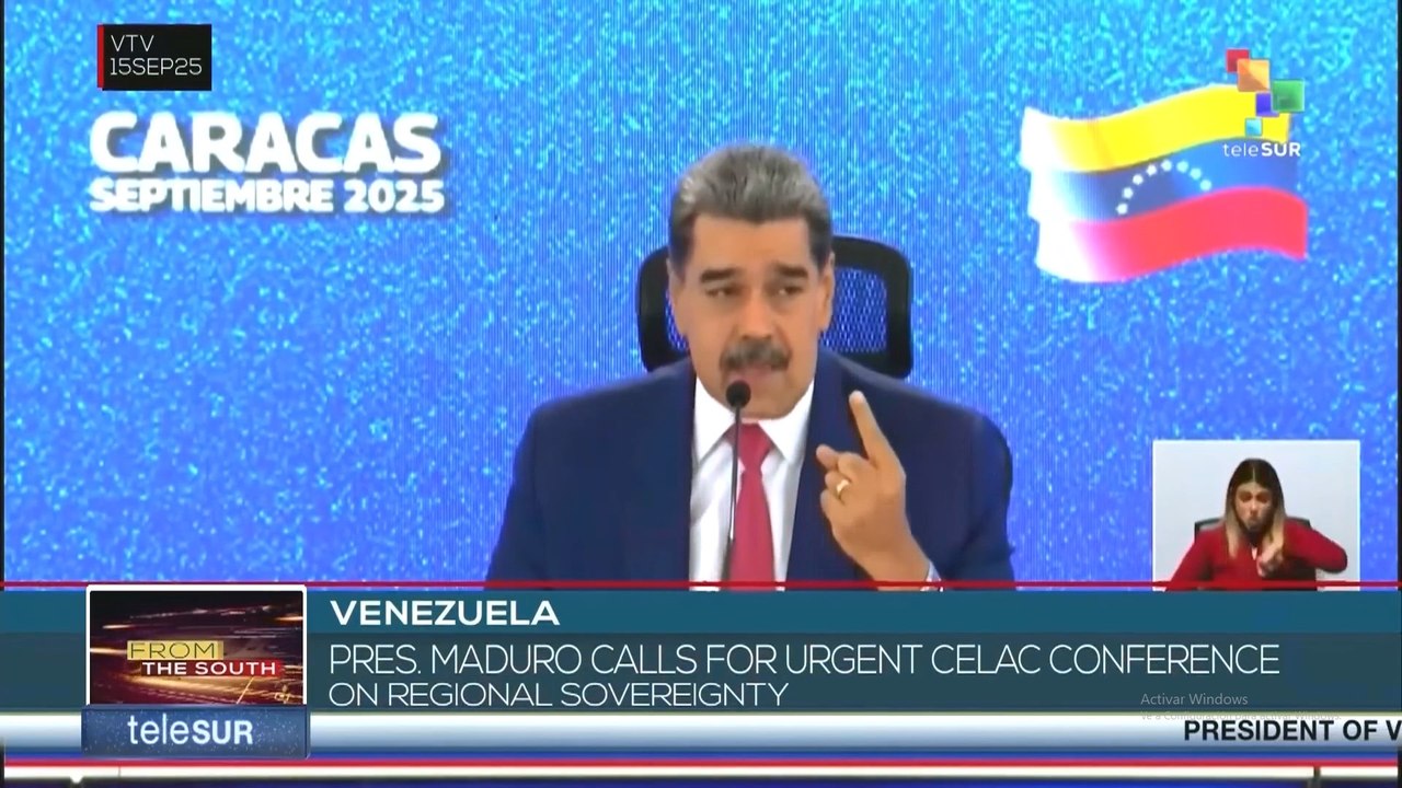 Venezuela, president Maduro calls for urgent CELAC Conference on Regional Sovereignty