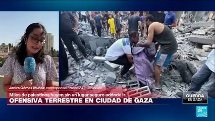 Informe desde Jerusalén: Israel empieza a invadir por tierra Ciudad de Gaza, con aún 600.000 civiles