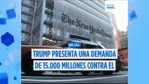 Trump presenta una querella por difamación contra el 'New York Times'