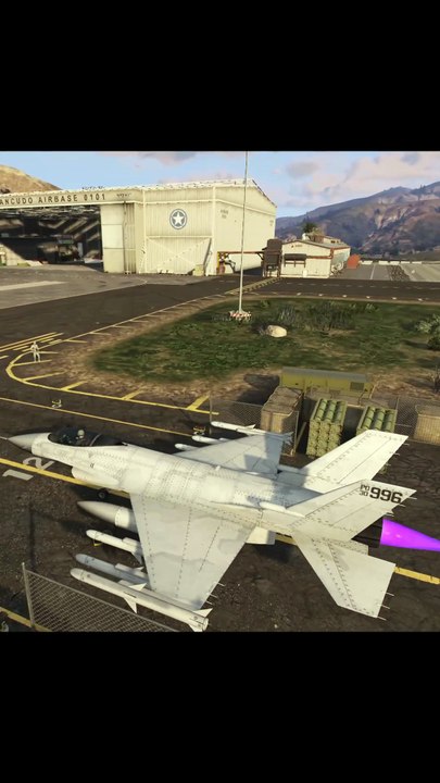 GTA 5 Fighter Jet 🚀 | Epic Dogfight #Shorts