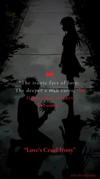 Love’s Cruel Irony Fact 💔✨ - Scribe of the Day | Irony Facts