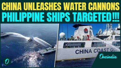 South China Sea Showdown VIDEO: China Attacks with Water Cannons, Philippines Calls out 'Harassment'