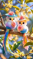 Fashionable_Birds_In_The_Wild_💕🐣✨#nature_#naturebeauty_#birds_#aestheic_#3000subs_#trending_#love(360p)