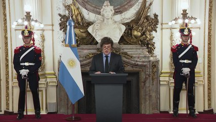 El Presidente Javier Milei presenta el Presupuesto Nacional 2026