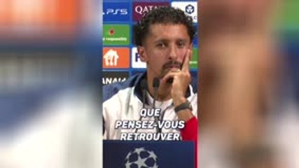 Marquinhos : "Mais pourquoi je parle en italien ?"