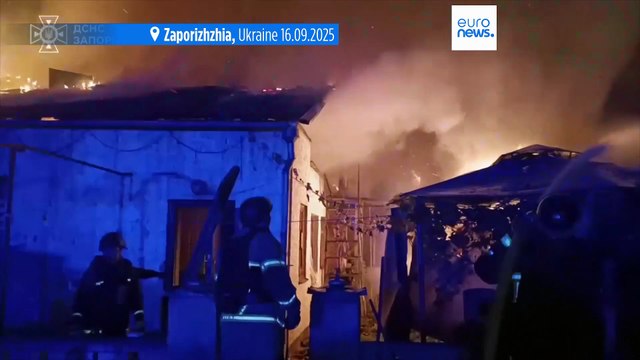 At least seven people killed and dozens injured in Russian strikes on Ukrainian cities