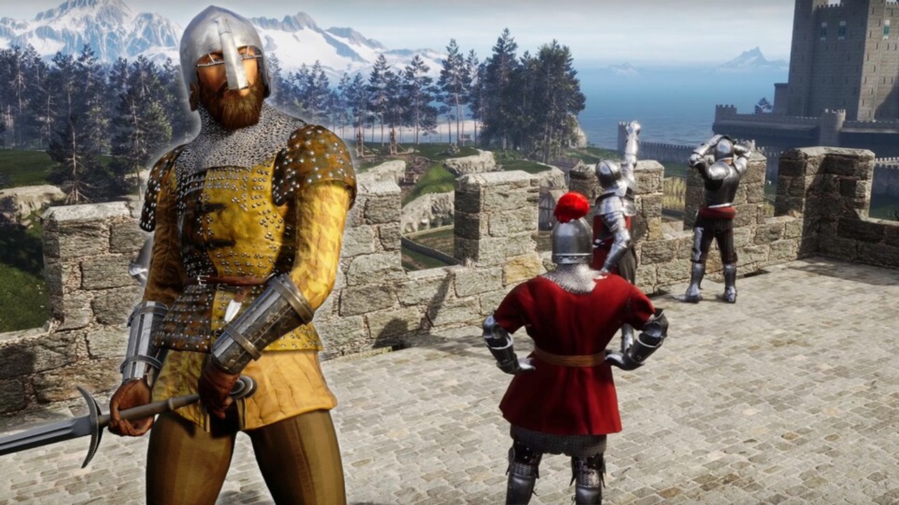 Gewaltige neue Mittelalter-Sandbox mit Burgenbau, Duellen und Belagerungen ist schon in wenigen Tagen spielbar