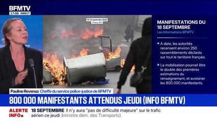 18 septembre: 800.000 manifestants attendus jeudi à travers 250 rassemblements dans toute la France