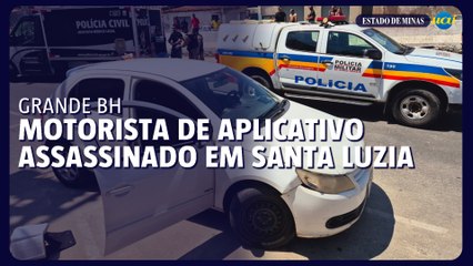 Motorista de aplicativo assassinado em Santa Luzia: veja o local do crime