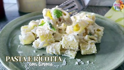 Pasta ricotta al limone: la ricetta più amata del momento