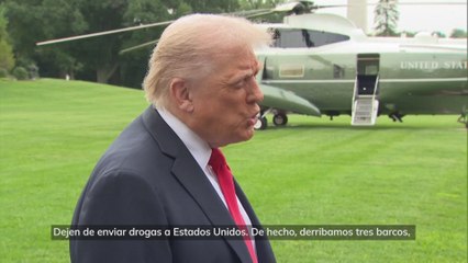 Trump advierte a Venezuela: "Dejen de enviar droga y presos a Estados Unidos"