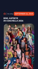 BINI, KATSEYE to perform at Coachella 2026