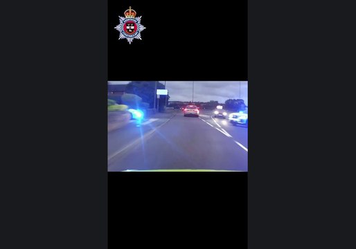 Man jailed after leading police on “one of the slowest pursuits ever seen in Derbyshire” (Credit: Derbyshire Constabulary)