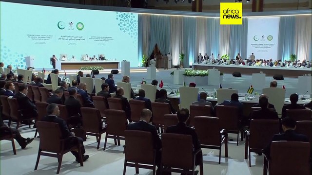 Arab and Islamic leaders hold emergency summit a week after Israeli strike