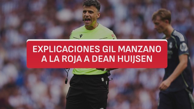 Sale a la luz la frase que Gil Manzano le dijo a Xabi Alonso y que no le ‘convenció’ sobre la roja a Huijsen