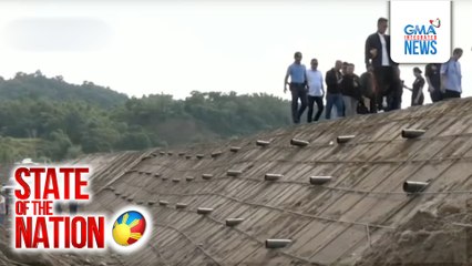 Mga tubo sa isang flood control project sa La Union, Maigsi at nakapatong lang; substandard din ang ibang materyales | SONA