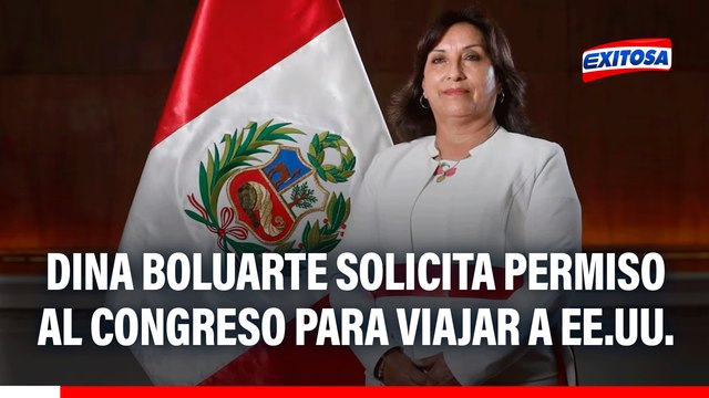 Dina Boluarte solicita permiso al Congreso para viajar a EE.UU. y asistir a Asamblea General de las Naciones Unidas