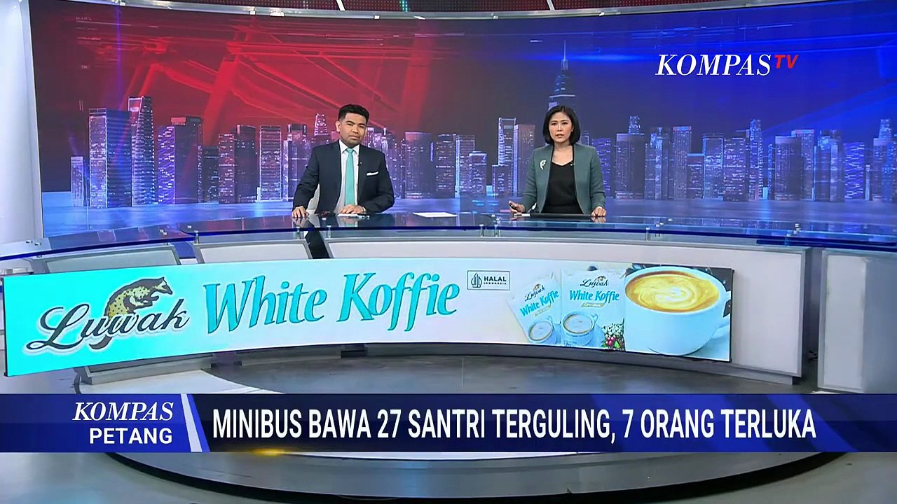 Ngeri! Kronologi Kecelakaan Mobil Elf Rombongan 27 Santri Terguling di Madiun | KOMPAS PETANG