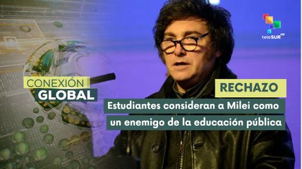 Estudiantes paraguayos rechazan la visita del pdte. Milei en el país
