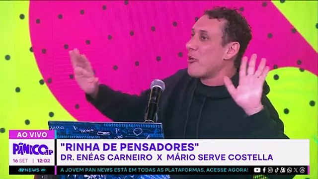 ENÉAS E CORTELLA PARECEM TORNOZELEIRA ELETRÔNICA? QUANDO NÃO ESTÃO NO SEU PÉ, ESTÃO TE CHOCANDO