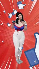BLANCA NIEVES CALLEJERA 2D VS 3D 🍎   JocyCosplay
