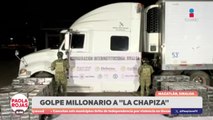 Droga millonaria decomisada a “La Chapiza” | DPC con Paola Rojas