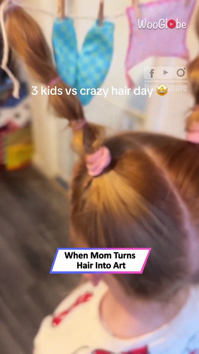 Mom Nails ‘Crazy Hair Day’ With Outrageous & Hilarious Kid Hairstyles!|| Heartsome 💖