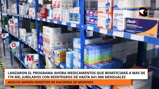 Lanzaron el programa Ahora Medicamentos que beneficiará a mas de 170 mil jubilados con reintegros