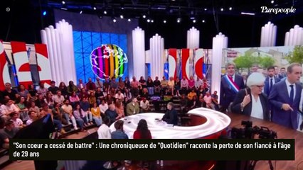 "Son coeur a cessé de battre" : Une chroniqueuse de Quotidien raconte la perte de son fiancé à l'âge de 29 ans