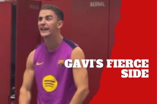 Gavi turns table tennis into a champions league final