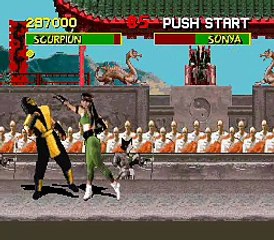 Mortal Kombat online multiplayer - snes
