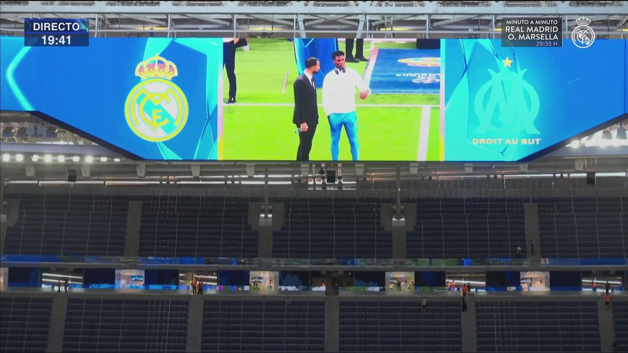 XI Real Madrid vs Marsella