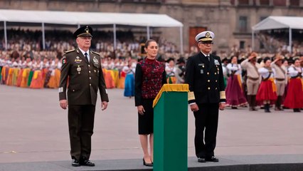 Claudia Sheinbaum ofrece discurso en el Desfile Cívico Militar: "México siempre será soberano"