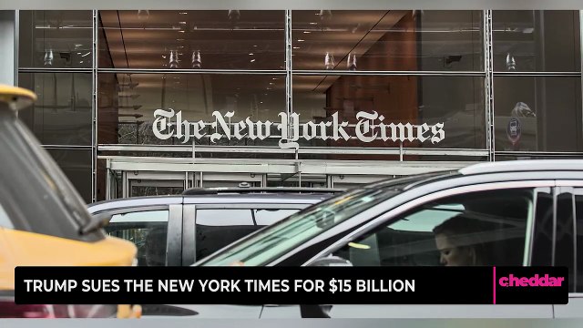 Trump Sues The New York Times for $15 Billion