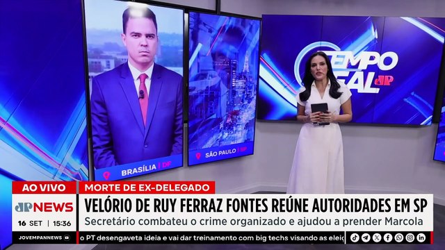 Velório de Ruy Ferraz Fontes reúne autoridades e criminosos são identificados | TEMPO REAL