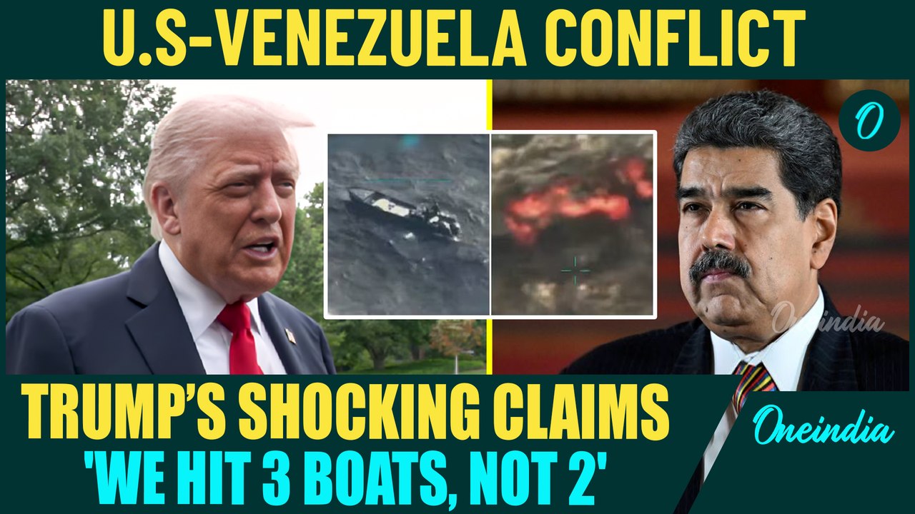 Trump Escalates Sea War: U.S. Destroyed 3rd Venezuelan Drug Boat? Hegseth Contradicts with President