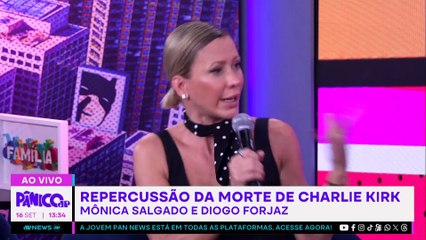MÔNICA SALGADO E DIOGO FORJAZ REVELAM O QUE VOCÊ AINDA NÃO SABE SOBRE MORTE DE CHARLIE KIRK; ÍNTEGRA