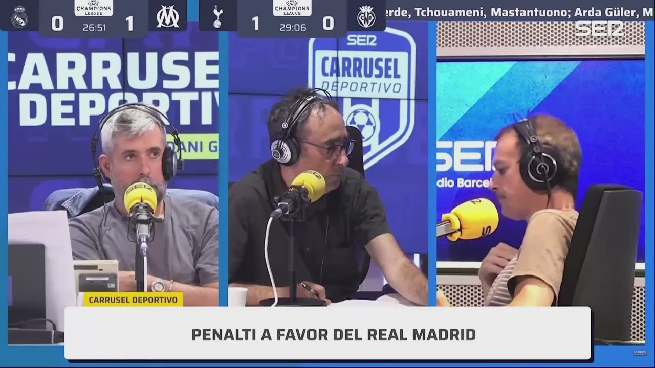 Gol del Real Madrid en el 27, gol de Mbappé, Real Madrid 1-1 Olympique Marsella