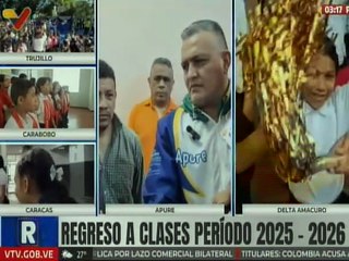 Más de 130 mil estudiantes inician el nuevo año escolar 2025-2026 en el estado Apure