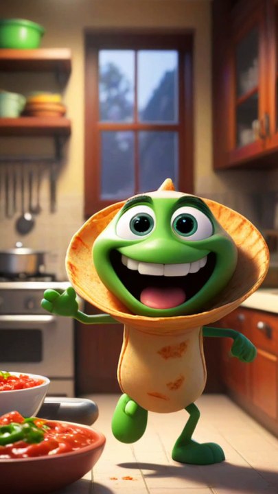 Tommy the Tortilla’s Crazy Chase 🏃‍♂️🌯🎉 # #foryou