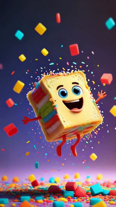 Freddy the French Fry’s Wild Day 🍟🤪 🎉😂👍 🌮👌💃🕺😆 #foryou