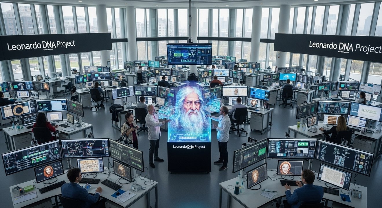 El Secreto de los Genes del Genio: Científicos Reconstruyen el ADN de Leonardo Da Vinci