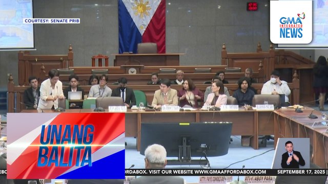 Social media platforms, ipinatawag sa pagdinig ng Senado ukol sa online gambling; META na hindi sumipot, pinagpapaliwanag | Unang Balita