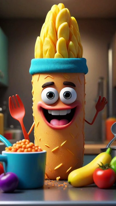 Benny the Banana’s Silly Stunts 😂 #foryou