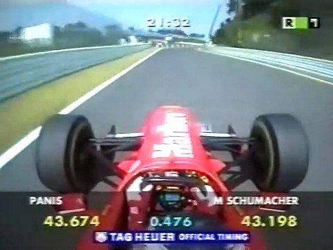 F1 – Michael Schumacher (Ferrari V10) Onboard – Japan 1997