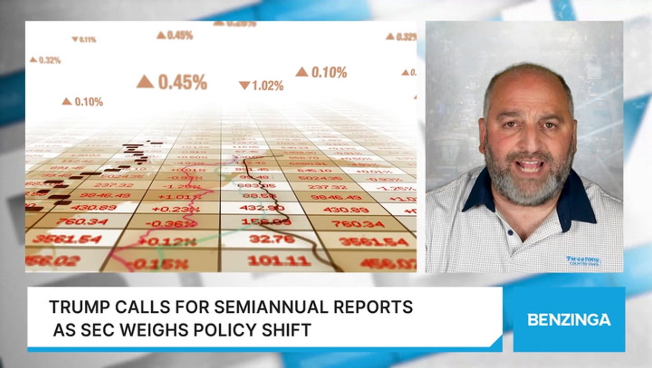 Trump Calls For Semiannual Reports As SEC Weighs Policy Shift